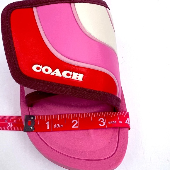 COACH PAXTON SPORT SLIDE, “CARNATION”COLOR, SIZE 10-B - Picture 13 of 16